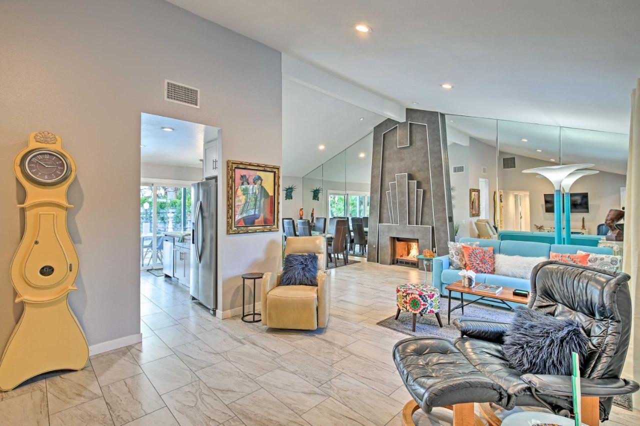 فيلا Pet-Friendly Palm Springs Escape With Heated Pool! المظهر الخارجي الصورة
