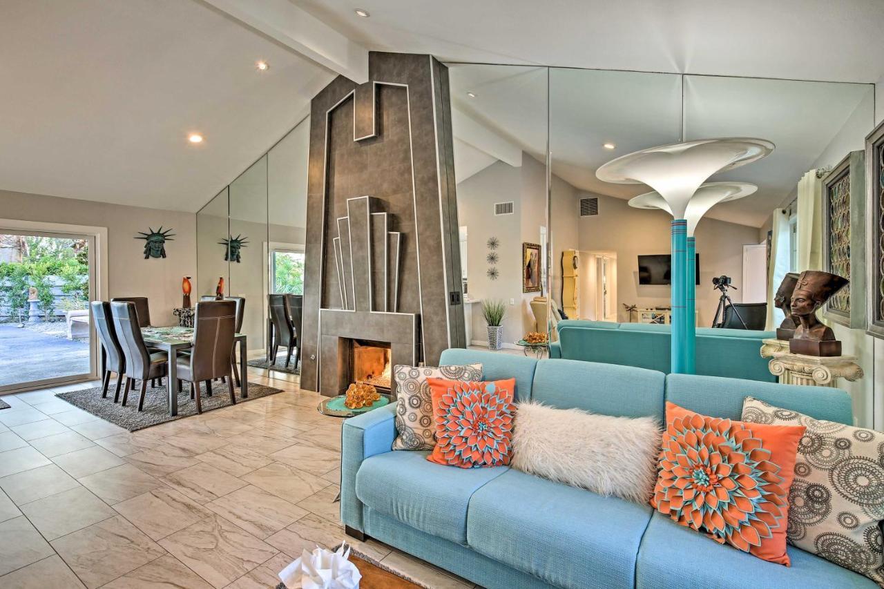 فيلا Pet-Friendly Palm Springs Escape With Heated Pool! المظهر الخارجي الصورة