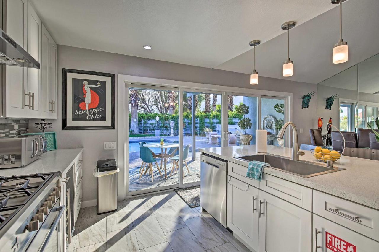 فيلا Pet-Friendly Palm Springs Escape With Heated Pool! المظهر الخارجي الصورة